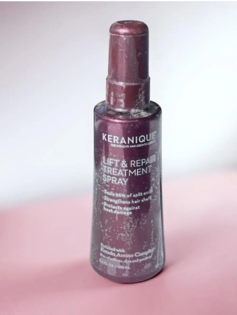 Keranique Lift & Repair Treatment Spray 3.4 oz Keratin Amino Complex NEW